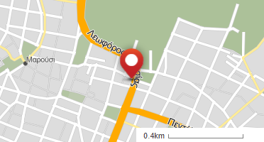 Location of business on map