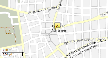 Location of business on map