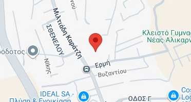Location of business on map