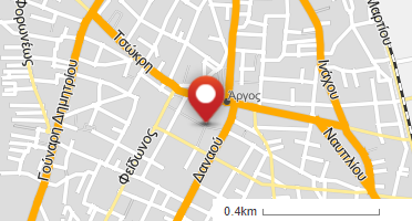 Location of business on map