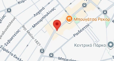 Location of business on map