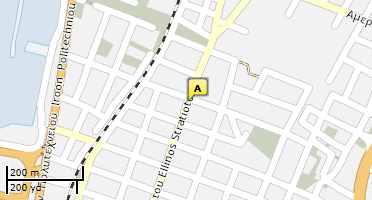 Location of business on map
