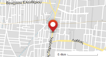 Location of business on map
