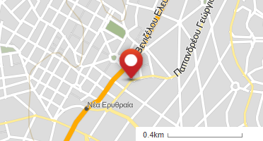 Location of business on map