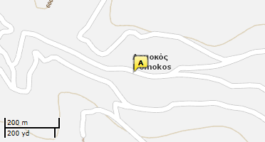 Location of business on map