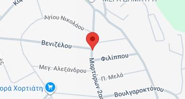 Location of business on map
