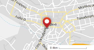 Location of business on map