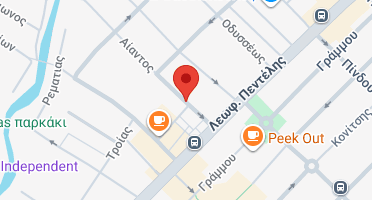 Location of business on map
