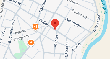 Location of business on map
