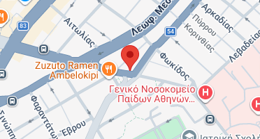 Location of business on map
