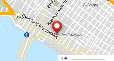 Location of business on map