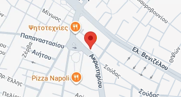 Χάρτης και σημείο της επιχείρησης