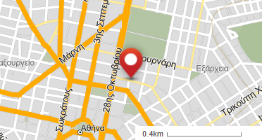 Location of business on map
