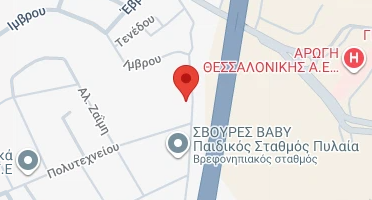 Location of business on map