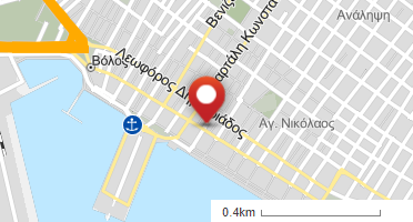 Location of business on map