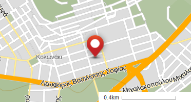 Location of business on map