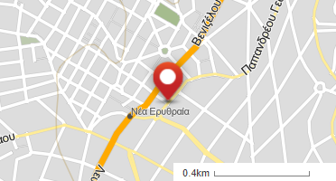 Location of business on map