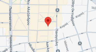Location of business on map