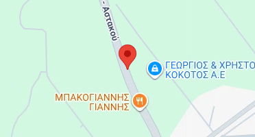 Location of business on map