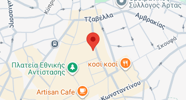 Location of business on map