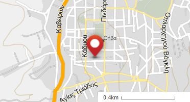 Location of business on map