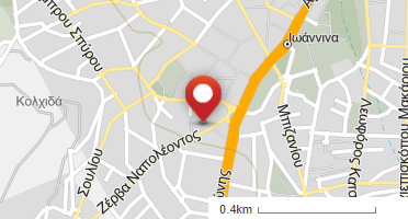 Location of business on map
