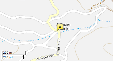 Location of business on map