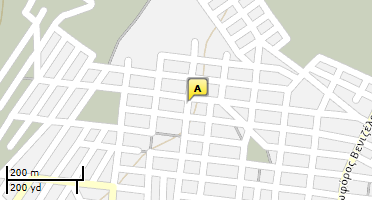 Location of business on map