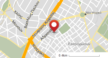 Location of business on map