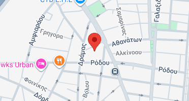 Location of business on map