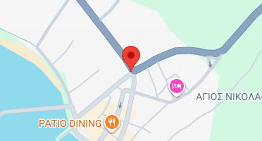 Location of business on map