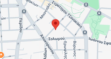 Location of business on map
