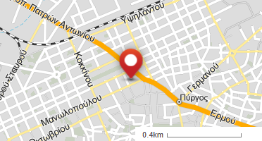Location of business on map