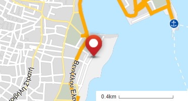 Location of business on map