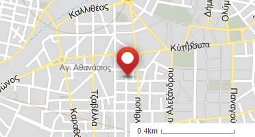 Location of business on map