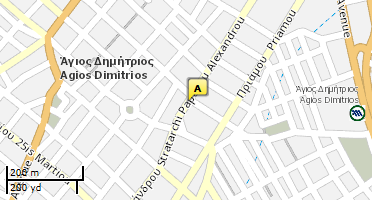 Χάρτης και σημείο της επιχείρησης