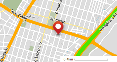Location of business on map