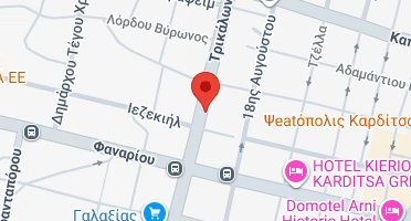 Location of business on map
