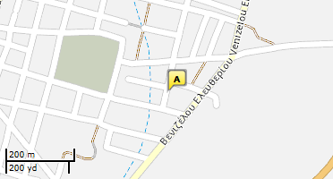 Location of business on map