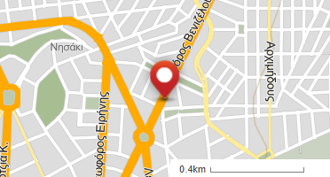 Location of business on map