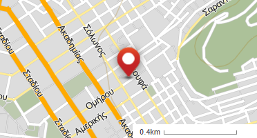 Location of business on map