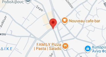 Location of business on map