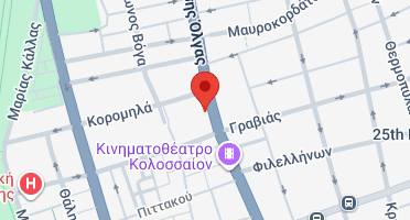 Location of business on map