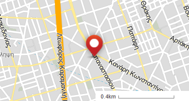 Location of business on map