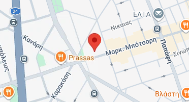 Location of business on map