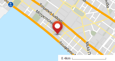 Location of business on map