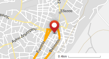Location of business on map