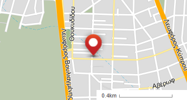 Location of business on map