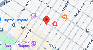 Location of business on map