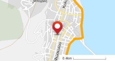 Location of business on map